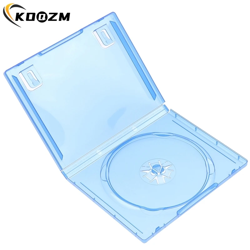 1pcs Plastic Disc Box CD Game Case Protective Box Compatible For / Ps4 Game Disk Holder CD DVD Discs Storage Cover