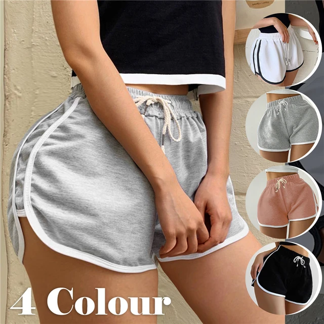 Short Trousers Ladies Short Pants Female Comfy Casual Simple Pockets Short  Pants - Shorts - AliExpress