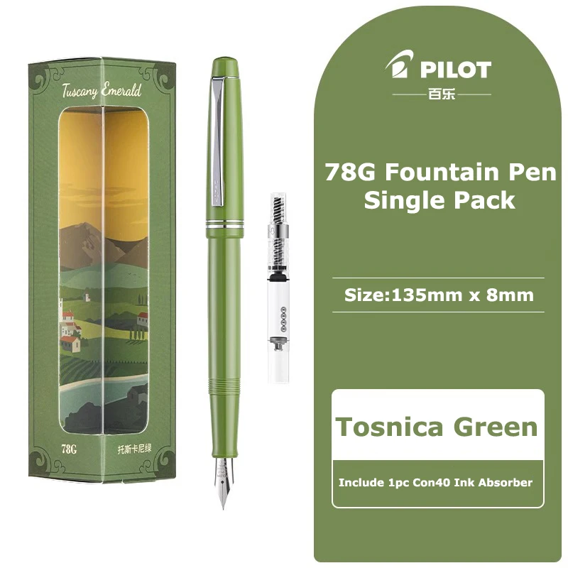 Premium Ivory White Calligraphy Fountain Pen with 22K Gold-Plated Tip, Ideal for Journaling, Note-Taking, and Signatures