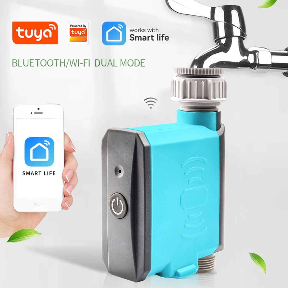 

Tuya Bluetooth Smart Drip Irrigation System Watering Timer Smart Garden Automatic Irrigator of Plants Works with Wifi Gateway