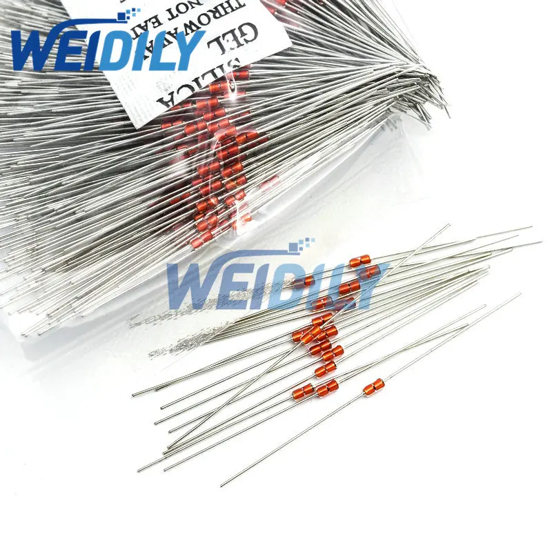 Thermal Resistor 10PCS Thermal Resistor NTC MF58 3950 B 5% 1K 2K 5K 10K 20K 50K 100K 200K 500K 1M 1/2/3/5/10/K Ohm R Thermistor Sensor MF58B