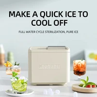 Household Chewable Pellet Ice Machine Portable Mini Ice Maker Machine Bar Party Maquina Para Hacer Hielo 1