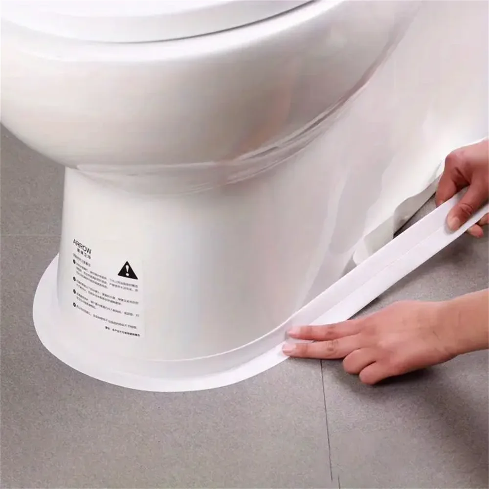 Wall Sealing Tapes Bath & Toilet Caulk Tape Sealant Strip Self Adhesive Tub And Wall Sealing Tape Caulk Sealer