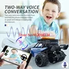 4K Camera Two-Way Voice Talkback WIFI FPV RC Car 2.4Ghz APP Gravity Control Shock Absorber High Speed Remote Control Car Truck 3