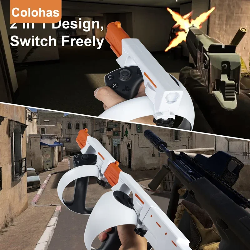 For Sony PS VR2 Shooting Game Controller Inventory Accessories Body Induction Magnetic Suction Christmas Gift Games Accessories