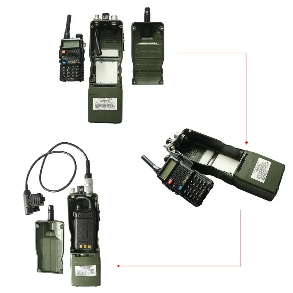 Tac-sky-Tactical an/PRC-152 harisミリタリーラジオ通信ケース