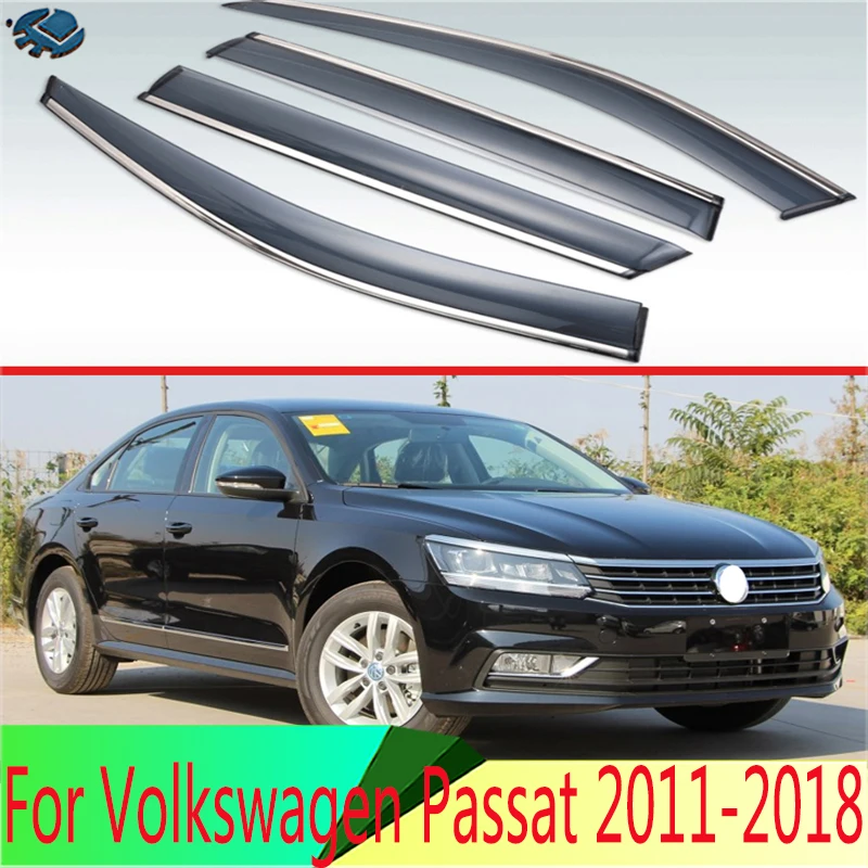 

4 шт., защитный козырек для Volkswagen Passat 2011-2018