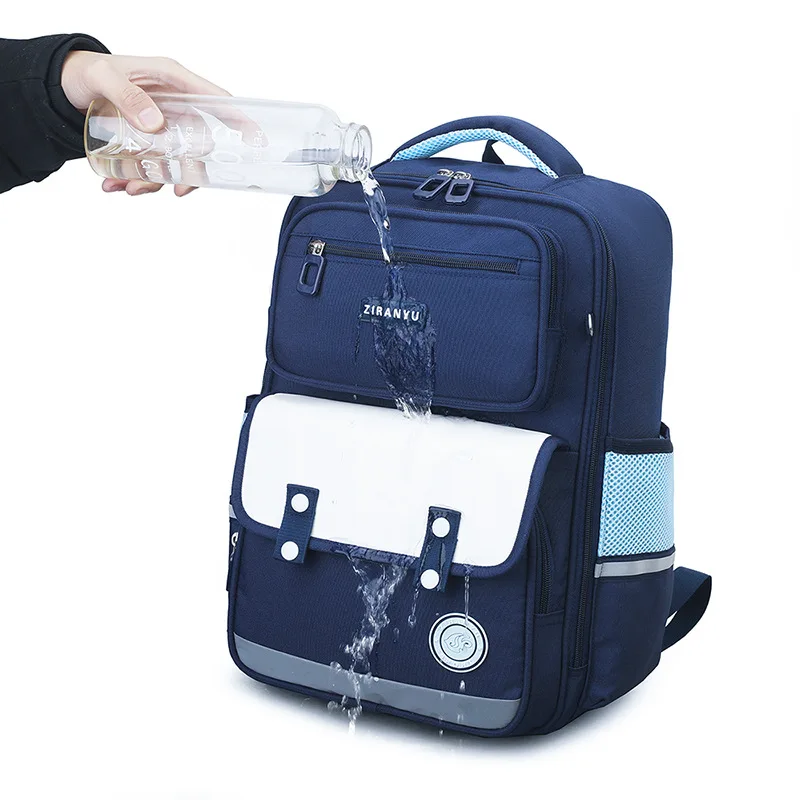 New Rolling Backpack for Boys Elementary School Bag with Wheels Mochilas Para Mujer Travel Trolley Bag 2 and 6 Wheels Sac A Dos 5