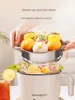 220V Non-stick Electric Cooker Automatic Multi Cooker Household 1500ML Hotpot Mini Cooker 3