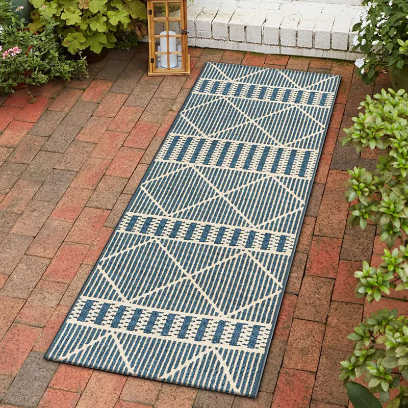 

Lattice Outdoor Rug Living Room Laundry Kitchen Area Decorative Floor Mats Home Room Entry 50x140 cm Carpet