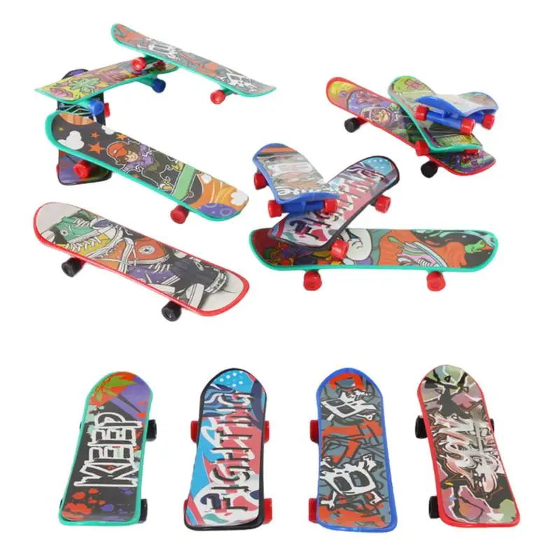 Professional Mini Finger Skateboard Finger Scooter Classic Chic Game Boys Desk Toys Durable And Sturdy Fingertips Movement Party