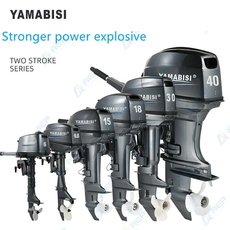 ルックス! Yamabisi-2ストローク船外機30 hpボートエンジン