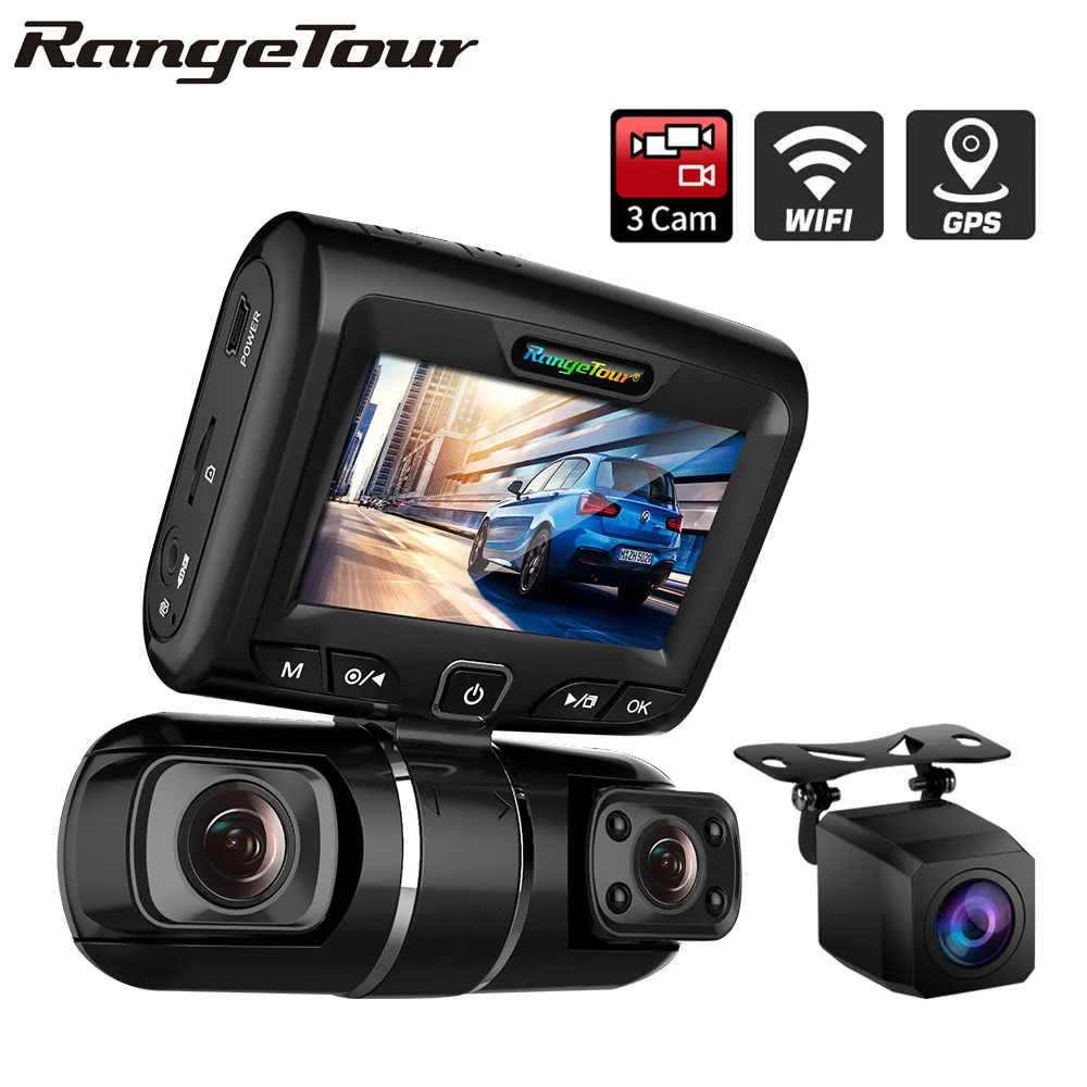 Izi Drive Gps Backup Camera Combo Dashcam Front IZI Drive Plus