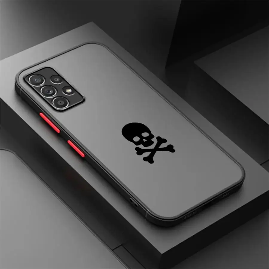 Spooky Skull Pattern Phone Case - Four Designs