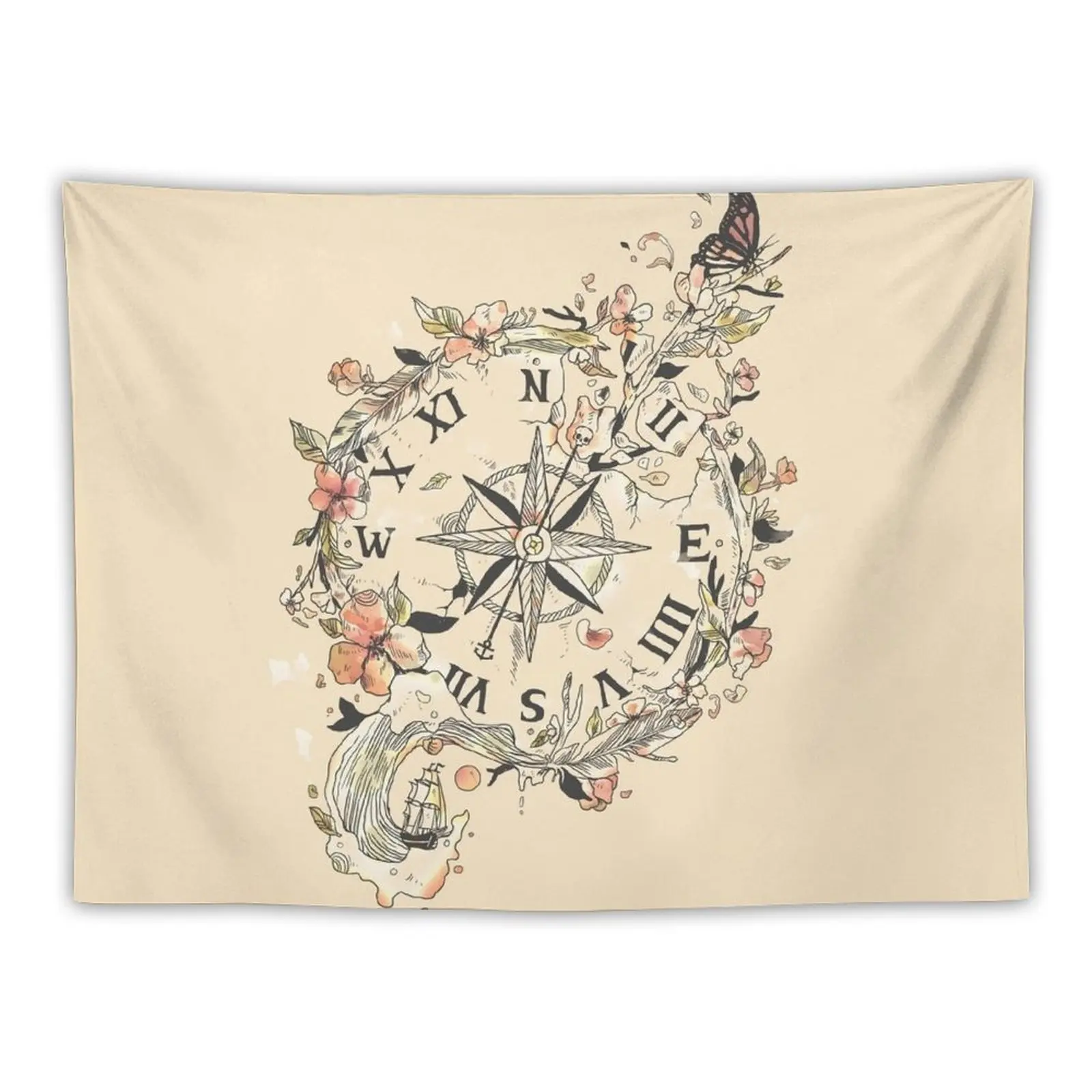 

New Au Revoir Tapestry Room Decoration Cute Room Decor