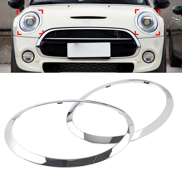 Copri Maniglia Porta In Fibra Di Carbonio Per MINI Cooper F56 Hatchback 2014- - Adesivo Interno Pannello E Cornice