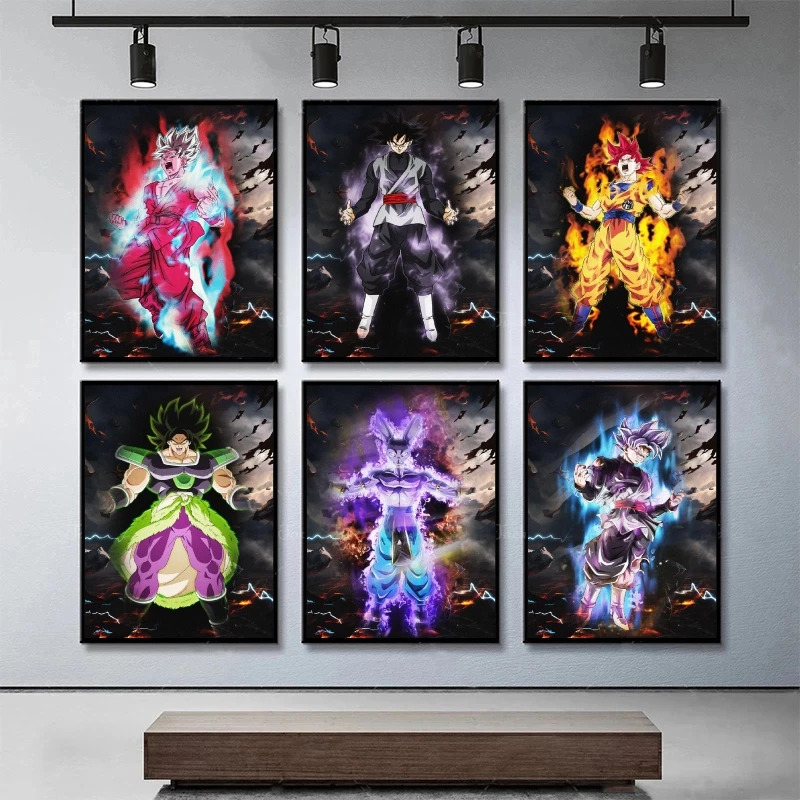 obra-de-arte-en-lienzo-de-dragon-ball-goku-decoraci-n-de-regalos