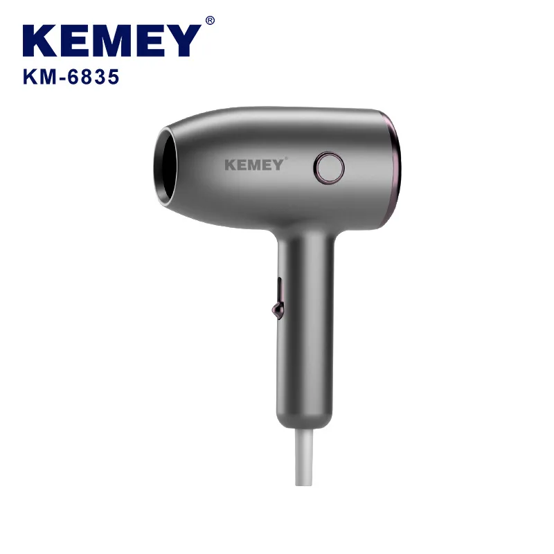 

Kemey Km-6835 Mini Portable Hammer High Power Two Speed Professional Hair Dryer secador de cabelo profissional hair dryer hat