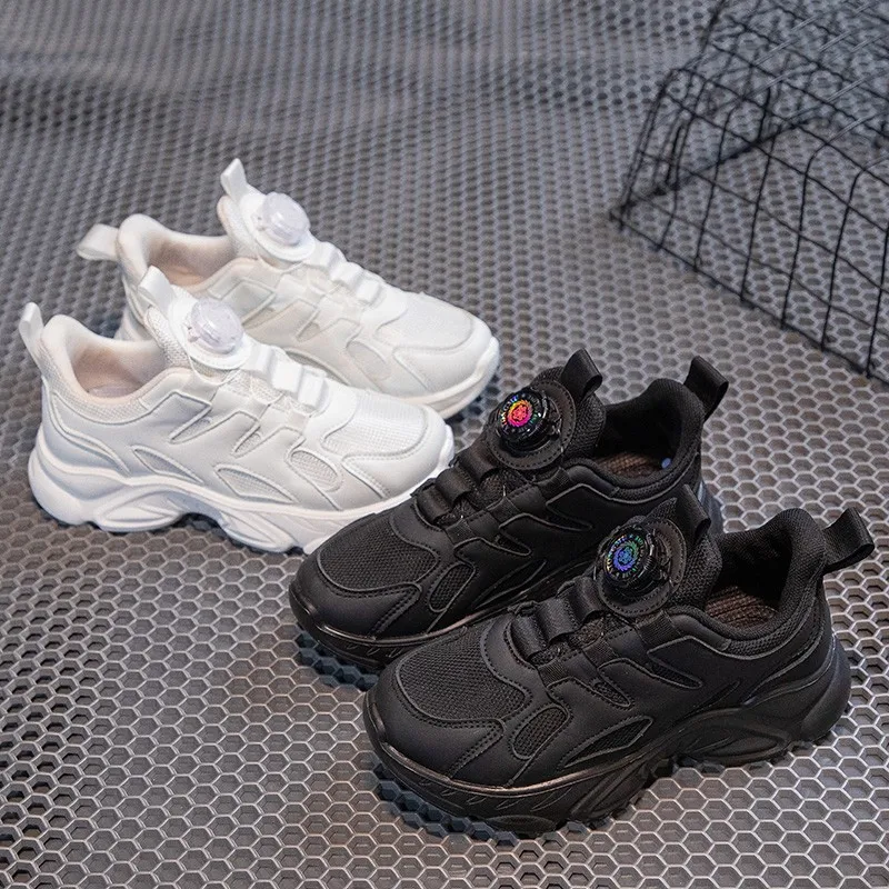 Breathable Mesh Kids Sneakers for School