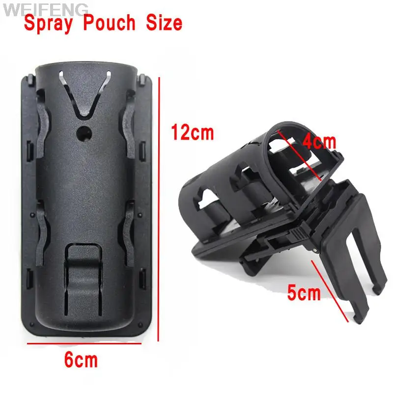 Molle Pouch Tactical Pepper Spray Pouch Holster 360 Degree Rotatable Belt Clip Mace Spray Holster Hunting Accessories