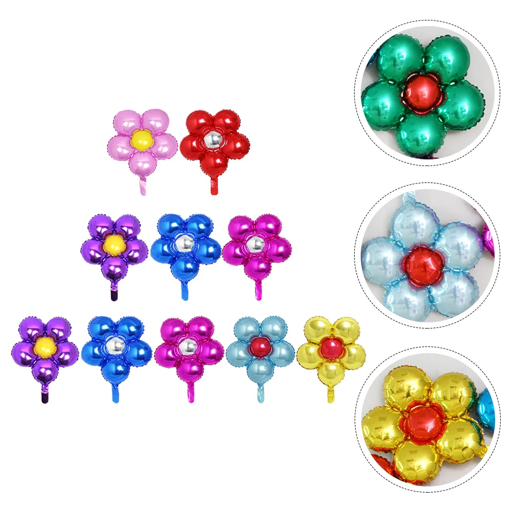 

10Pcs Wedding Balloons Flower Shaped Balloon Festival Balloon Party Supplies