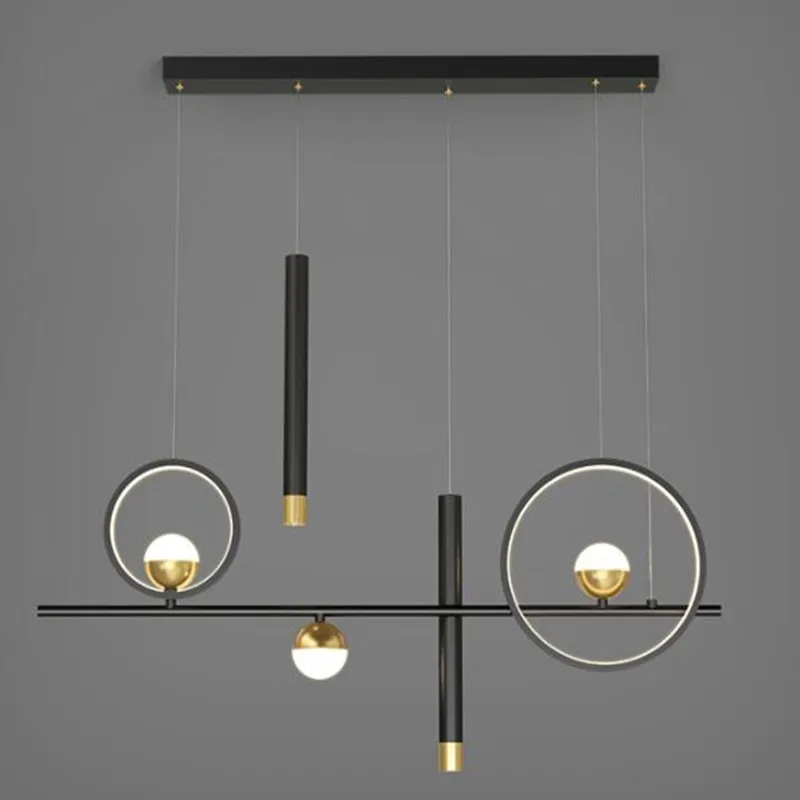 

Современные светодиодные люстры в скандинавском стиле для столовой, для гостиной, спальни, Простое домашнее комнатное освещение, декоративные светильники с регулируемой яркостью