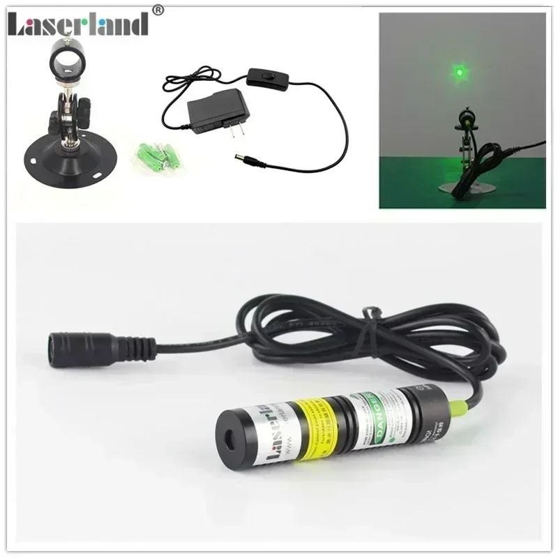 

1875 532nm 10mW 20mW 30mW 50mW Dot Green Laser Module Diode Locator for Wood Fabric Cutting Cutter