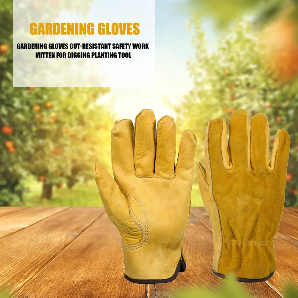 Accesorios Guantes y manoplas Guantes de jardinería y de trabajo New with Tags 1980's Vintage Men's Leather Work Gloves 