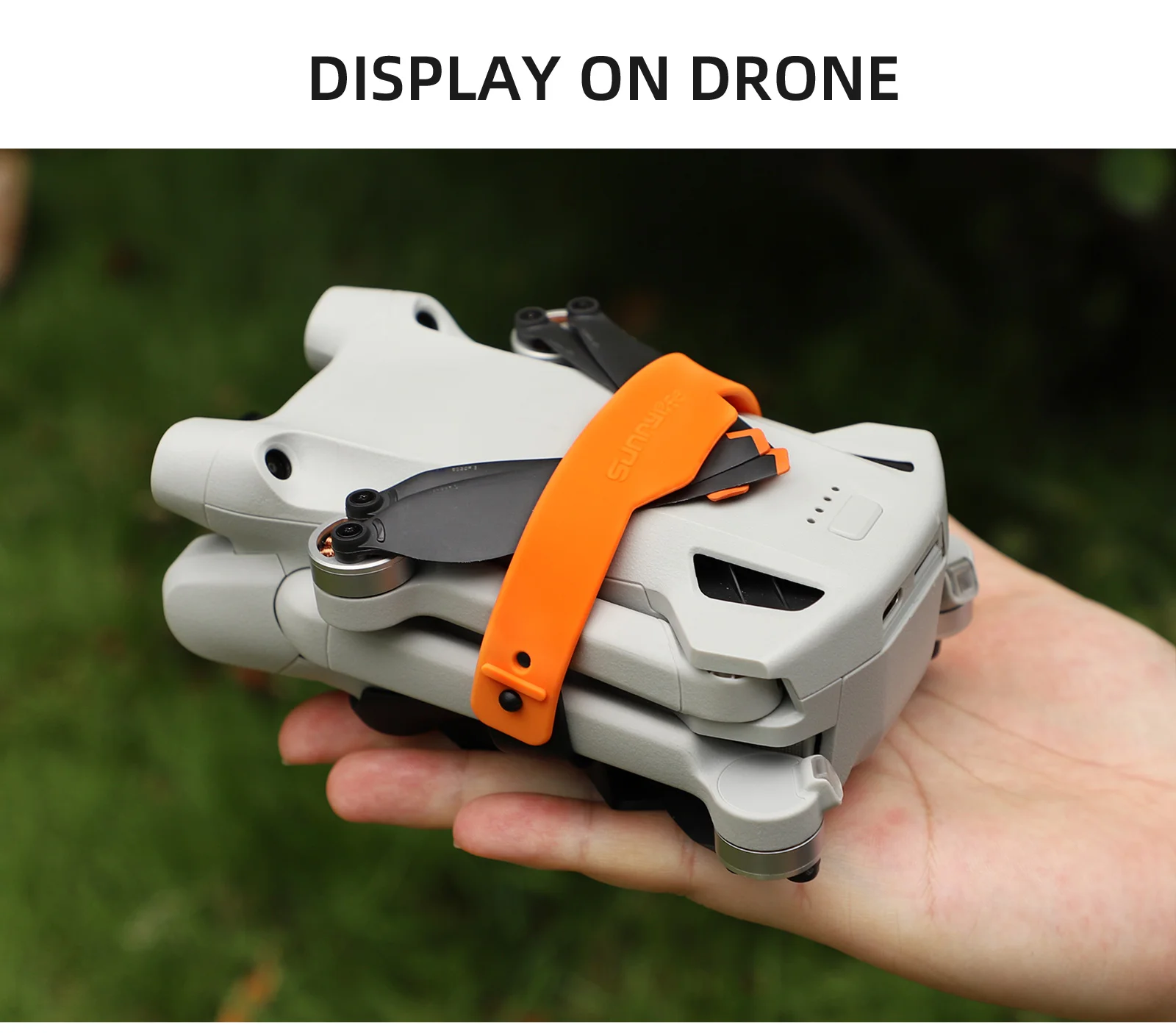 WANGCL Support Sangle D'Hélice Pour DJI Mini 3 Pro – Protection Noire Anti-Choc Et Anti-Poussière