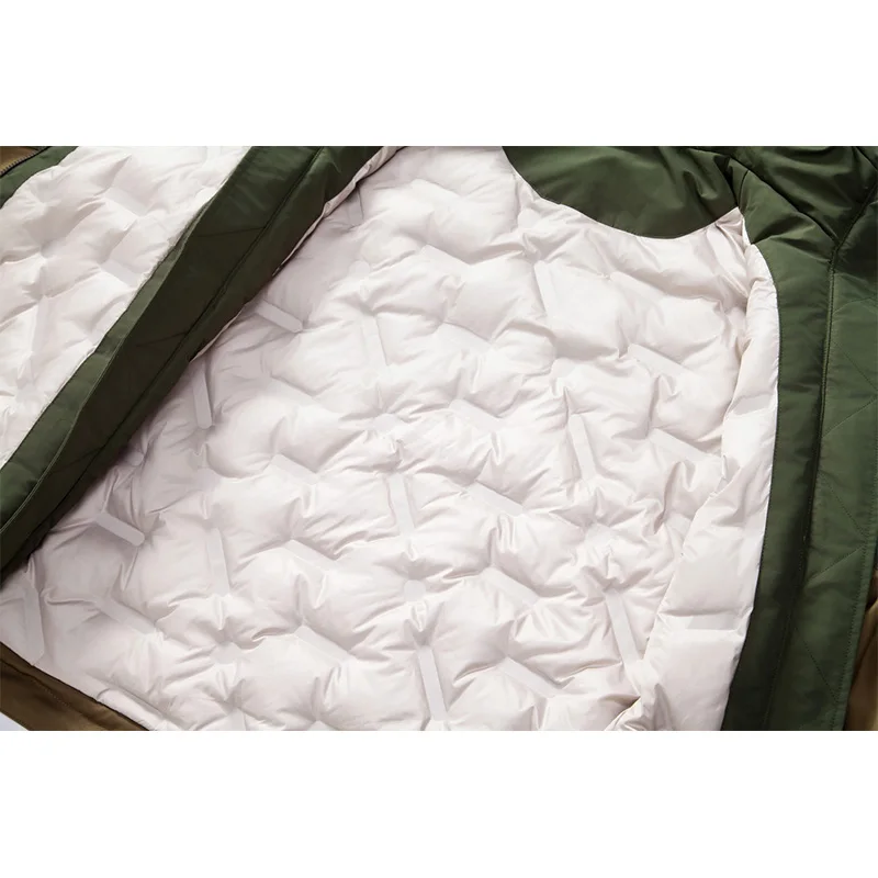 Рисунок 5 - Мужская зимняя пуховая куртка на белом утином пуху 90