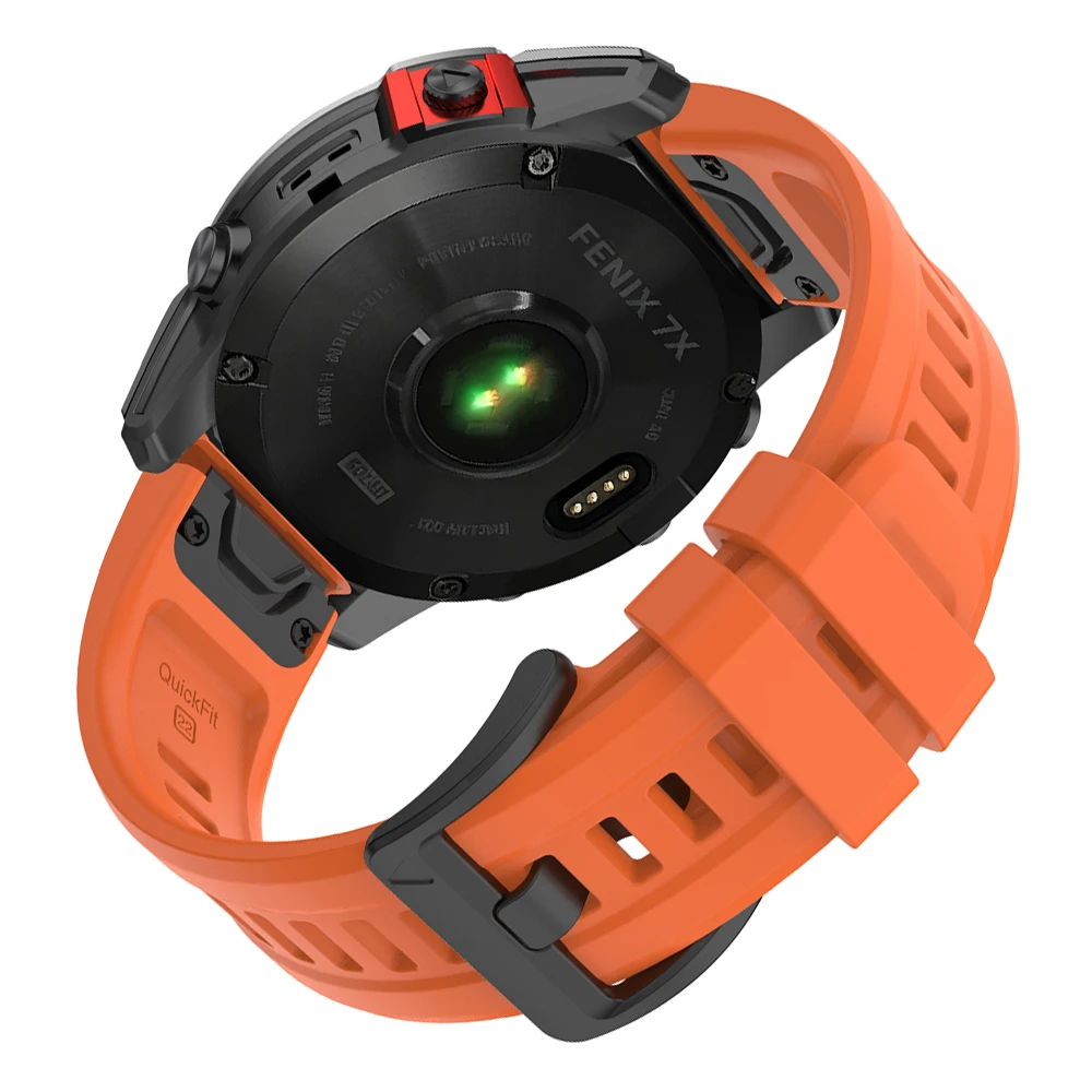 Durable Silicone Sports Watch Band - QuickFit Design