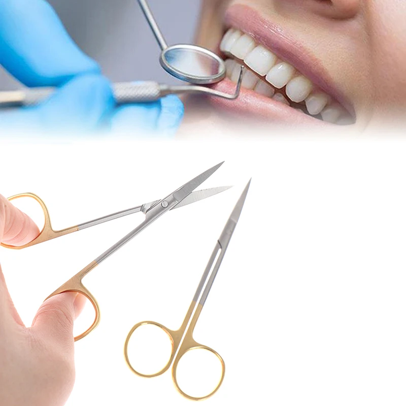 

Dental Surgical Eye Double Eyelid Scissors Beauty Scissors Cut Tissue Scissors