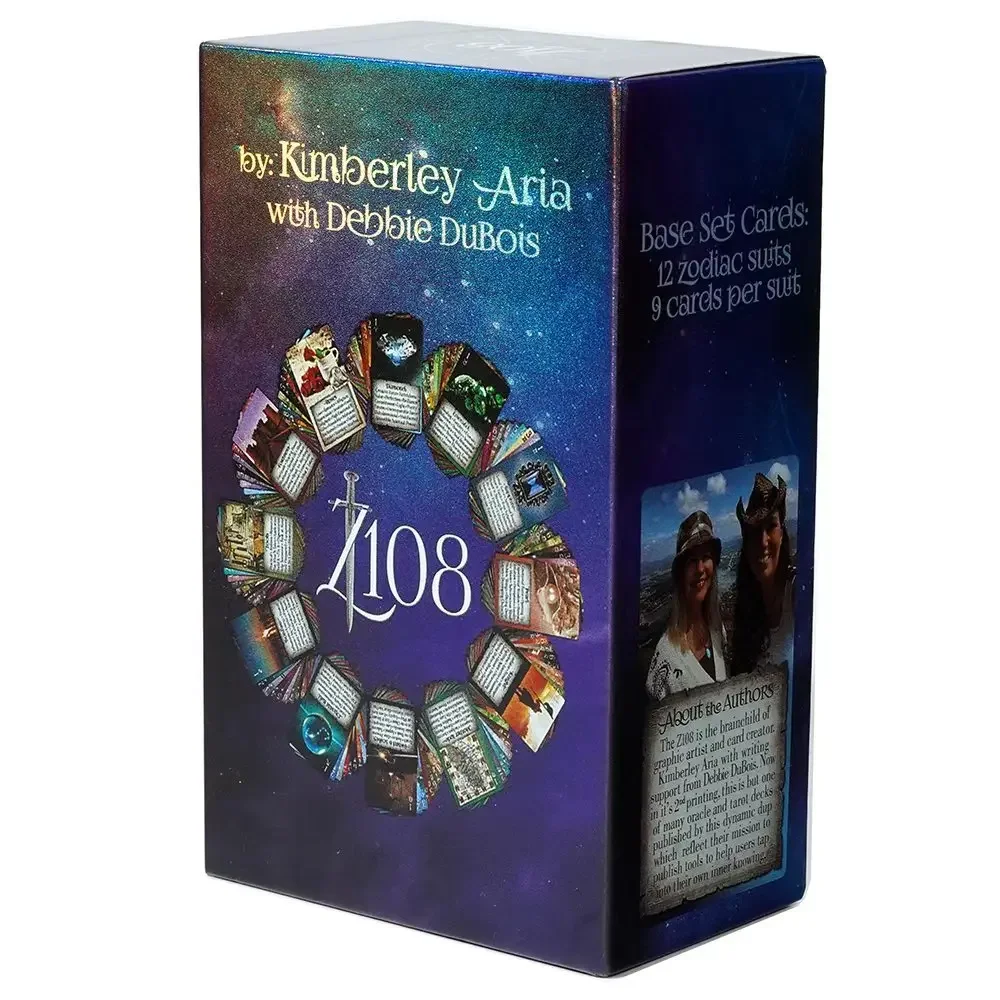 The iN2IT Zodiac 108 Oracle Deck w/Keywords 132 Oracle Cards Object Based Astrology Numerology Tarot Deck Ready Any Situation tarot cards,angel oracle cards