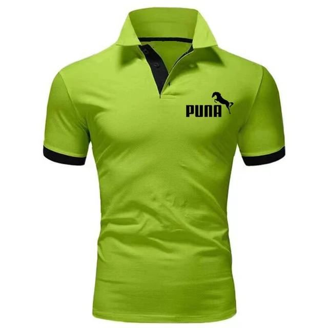 FERRARI, Green Men's Polo Shirt
