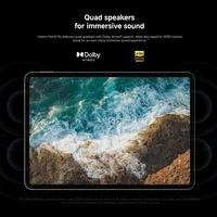 Tablette Xiaomi Pad 8 Pro version globale, écran 11,2 pouces 3,2K 144 Hz, processeur Snapdragon 8 cœurs ®   8 Elite 9200mAh 50MP Caméra arrière Mi Pad 6