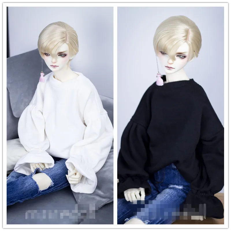 

Cool Casual Lantern sleeve Shirt for BJD Doll 1/4 1/3 SD13 SD17 Uncle Doll Clothes Customized CMB154