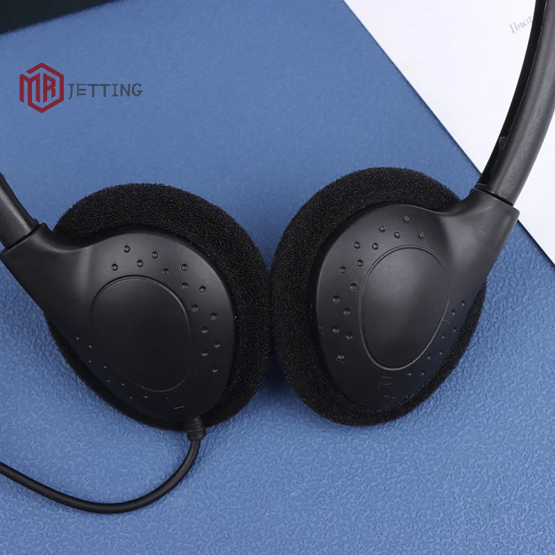 범용 유선 컴퓨터 헤드폰, 마이크 없음, 게임용 헤드셋, 소음 차단, 스포츠 MP3 이어폰, 유선 스테레오 헤드셋, 3.5mm