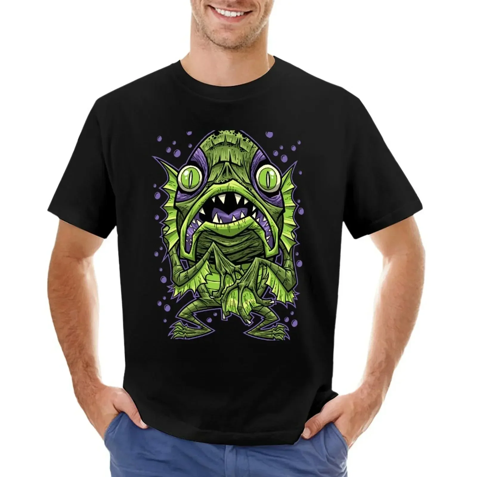 

CREACH BUDDY T-shirt Short sleeve tee anime clothes animal prinfor boys mens funny t shirts