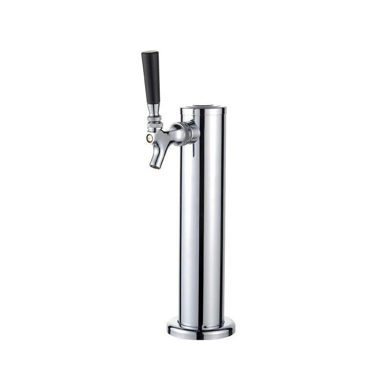 

One way beer tower with beer faucet, Single beer tap tower for dispenser draft beer for bar or homebrew