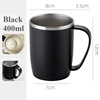 1PC Stainless Steel Mouthwash Cup Toothbrush Cup with Handle Wash Cup Premium Sense Couple Model Bathroom Accessories 6
