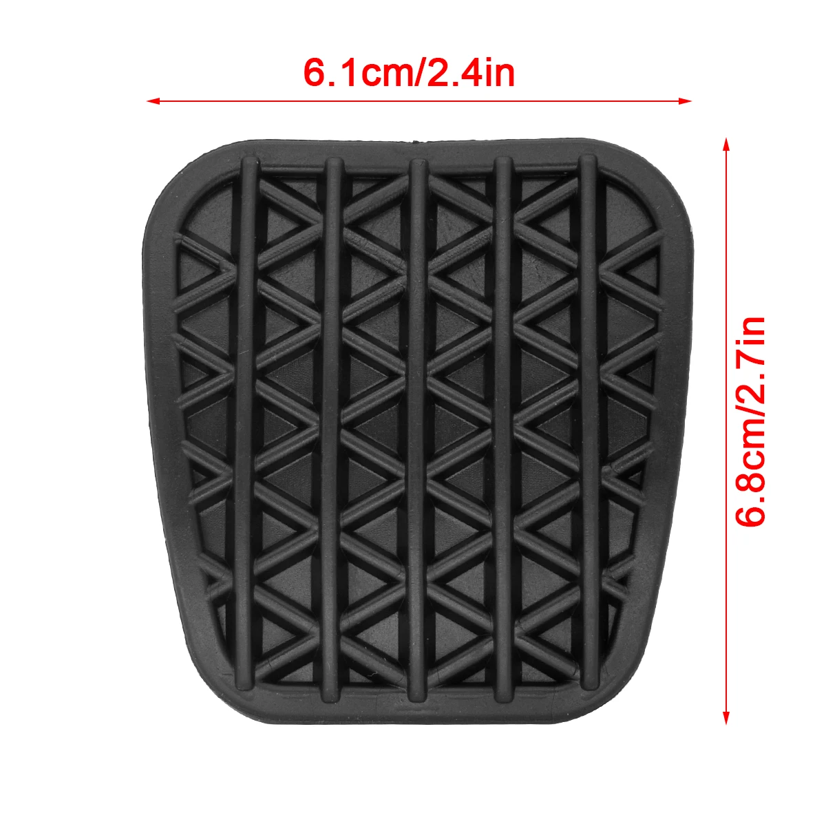 Car Brake Clutch Pedal Pad Rubber Cover for Opel Vauxhall Holden Astra J P10 2009-2015 13281359 560775