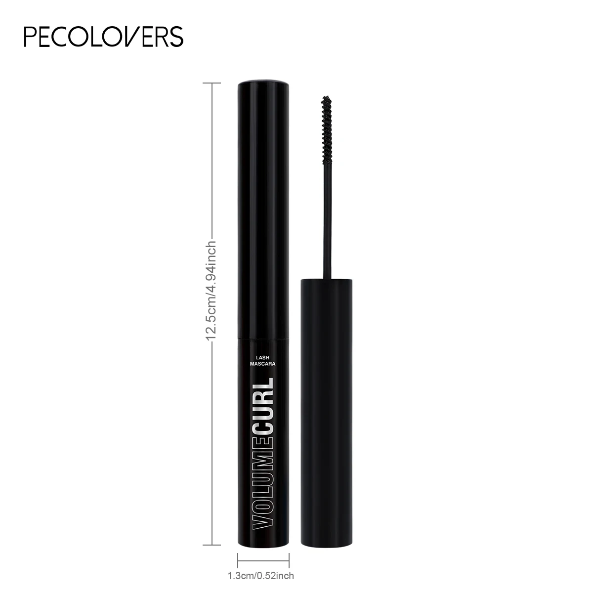 Waterproof Slim Mascara For Long Curly Eyelashes Black_voghion.com