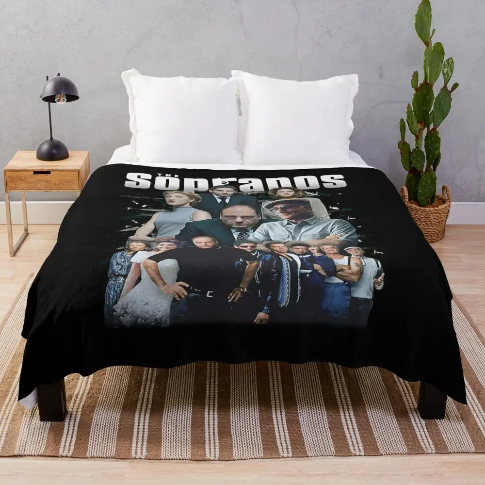 

The Sopranos Homage Throw Blanket heavy to sleep Picnic bed plaid Blankets