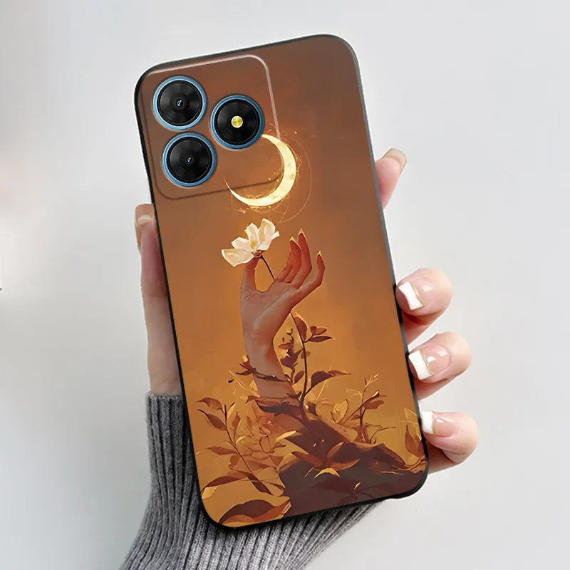 Luxury Cute Cool Soft TPU Silicone Back Cover for Blackview Oscal Flat Series Phone Cases