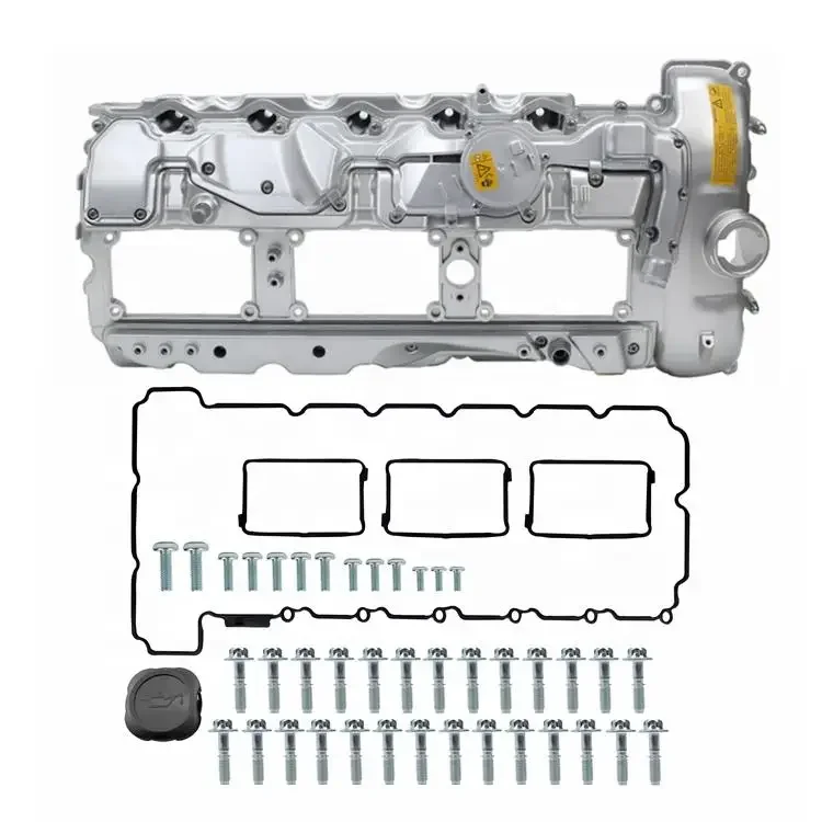 알루미늄 엔진 실린더 헤드 밸브 커버 11127570292 BMW N55 3.0L 135i 335i 435i 535i 640i 740i X1 X3 X4 X5 X6 교체용