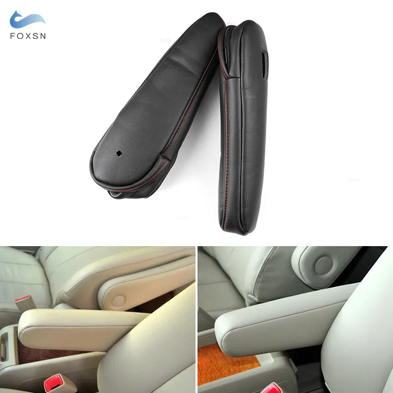 

Car-styling Microfiber Leather with sponge Side Seat Armrest Handle Cover Trim For Toyota Previa Estima 2006 2007 2008 - 2016