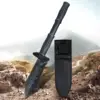Metal Detector Digging Tools Serrated Edge Digger With Sheath Stainless Steel Garden Shovel Knife Extended Handle Camping Supply 1