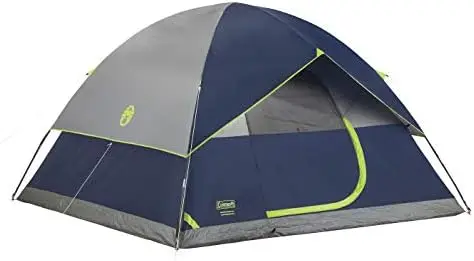 

Sundome Camping Tent, 2/3/4/6 Person Dome Tent with Easy Setup, Included Rainfly and WeatherTec Floor to Block Out Water, 2 Wind