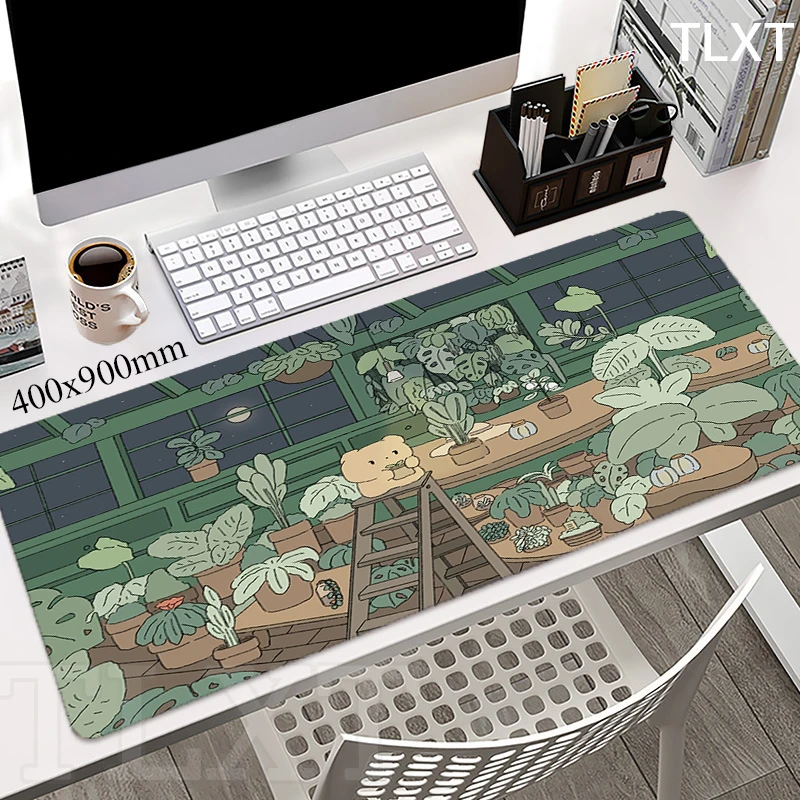 thumbnail image 1 of Alfombrilla de ratón de calle de Anime para Gamer, bloqueo en los bordes, bonita alfombrilla de ratón de goma antideslizante para juegos, alfombrilla para escritorio de ordenador, alfombrilla para rat, 1 of 5