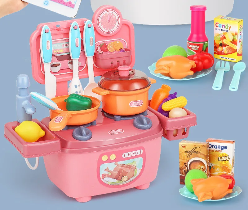 Toys 50% Off Clearance!Tarmeek Kids Pretend Play Kitchen Accessories Toys  Simulation Kitchen Small Household Appliances Set Multifunctional Play  House Children's Toys Birthday Gifts for Kids 